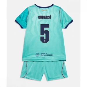 Echipament fotbal Barcelona Pau Cubarsi #5 Tricou Treilea 2026-27 pentru copii şi pantaloni