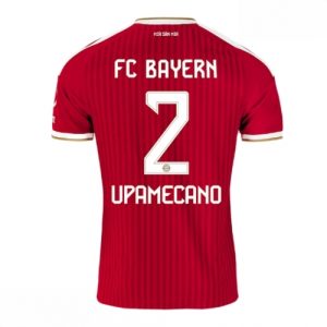 Home 30 Echipament fotbal Bayern Munich Dayot Upamecano #2 Tricou Acasa 2026-27 pentru bărbați