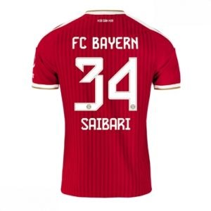 Echipament fotbal Bayern Munich Ismael Saibari #34 Tricou Acasa 2026-27 pentru bărbați