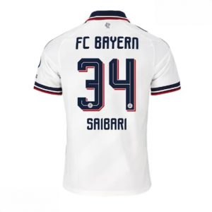 Echipament fotbal Bayern Munich Ismael Saibari #34 Tricou Deplasare 2026-27 pentru bărbați