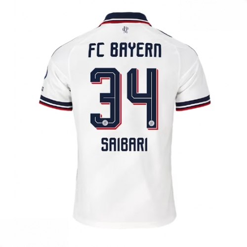 Echipament fotbal Bayern Munich Ismael Saibari #34 Tricou Deplasare 2026-27 pentru bărbați 1 Echipament fotbal Bayern Munich Ismael Saibari #34 Tricou Deplasare 2026-27 pentru bărbați