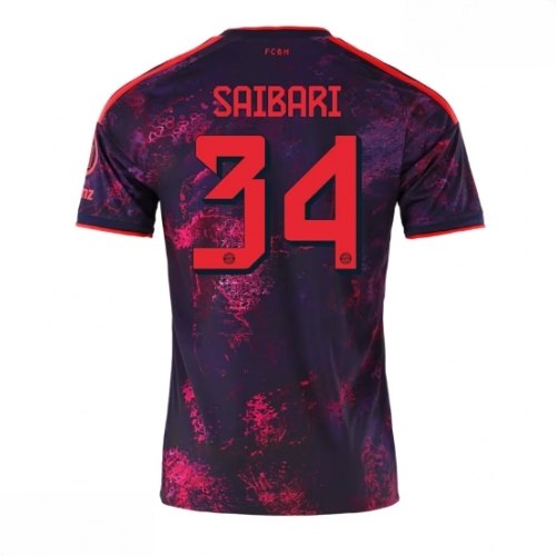 Echipament fotbal Bayern Munich Ismael Saibari #34 Tricou Treilea 2026-27 pentru bărbați 1 Echipament fotbal Bayern Munich Ismael Saibari #34 Tricou Treilea 2026-27 pentru bărbați