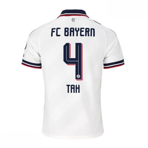 Echipament fotbal Bayern Munich Jonathan Tah #4 Tricou Deplasare 2026-27 pentru bărbați 1 Echipament fotbal Bayern Munich Jonathan Tah #4 Tricou Deplasare 2026-27 pentru bărbați