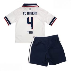 Echipament fotbal Bayern Munich Jonathan Tah #4 Tricou Deplasare 2026-27 pentru copii şi pantaloni