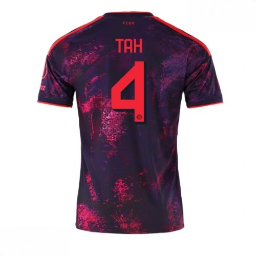 Echipament fotbal Bayern Munich Jonathan Tah #4 Tricou Treilea 2026-27 pentru bărbați 1 Echipament fotbal Bayern Munich Jonathan Tah #4 Tricou Treilea 2026-27 pentru bărbați