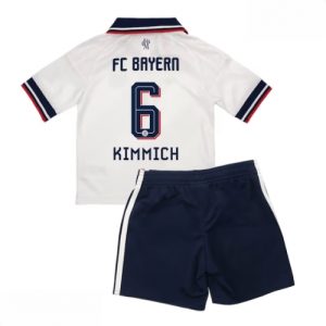 Echipament fotbal Bayern Munich Joshua Kimmich #6 Tricou Deplasare 2026-27 pentru copii şi pantaloni