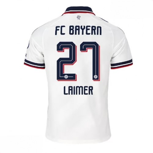 Echipament fotbal Bayern Munich Konrad Laimer #27 Tricou Deplasare 2026-27 pentru bărbați 1 Echipament fotbal Bayern Munich Konrad Laimer #27 Tricou Deplasare 2026-27 pentru bărbați