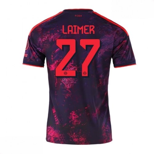Echipament fotbal Bayern Munich Konrad Laimer #27 Tricou Treilea 2026-27 pentru bărbați 1 Echipament fotbal Bayern Munich Konrad Laimer #27 Tricou Treilea 2026-27 pentru bărbați