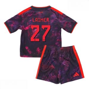 Echipament fotbal Bayern Munich Konrad Laimer #27 Tricou Treilea 2026-27 pentru copii şi pantaloni
