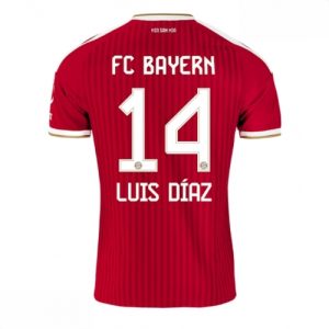 Echipament fotbal Bayern Munich Luis Diaz #14 Tricou Acasa 2026-27 pentru bărbați