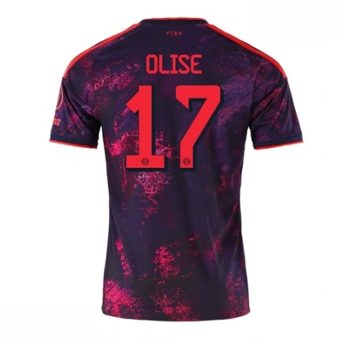 Echipament fotbal Bayern Munich Michael Olise #17 Tricou Treilea 2026-27 pentru bărbați 1 Echipament fotbal Bayern Munich Michael Olise #17 Tricou Treilea 2026-27 pentru bărbați