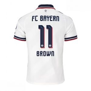 Echipament fotbal Bayern Munich Nathaniel Brown #11 Tricou Deplasare 2026-27 pentru bărbați