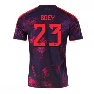 Echipament fotbal Bayern Munich Sacha Boey #23 Tricou Treilea 2026-27 pentru bărbați