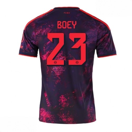 Echipament fotbal Bayern Munich Sacha Boey #23 Tricou Treilea 2026-27 pentru bărbați 1 Echipament fotbal Bayern Munich Sacha Boey #23 Tricou Treilea 2026-27 pentru bărbați