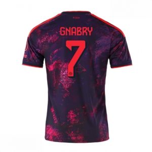 Echipament fotbal Bayern Munich Serge Gnabry #7 Tricou Treilea 2026-27 pentru bărbați