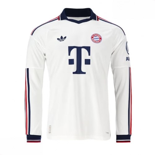 Echipament fotbal Bayern Munich Tricou Deplasare 2026-27 maneca lunga 1 Echipament fotbal Bayern Munich Tricou Deplasare 2026-27 maneca lunga