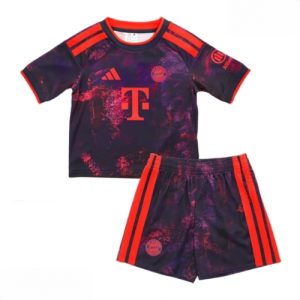 Echipament fotbal Bayern Munich Tricou Treilea 2026-27 pentru copii şi pantaloni