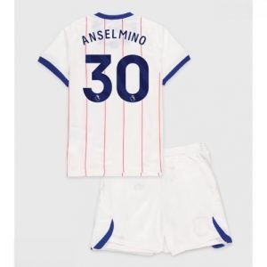 Echipament fotbal Chelsea Aaron Anselmino #30 Tricou Treilea 2026-27 pentru copii şi pantaloni
