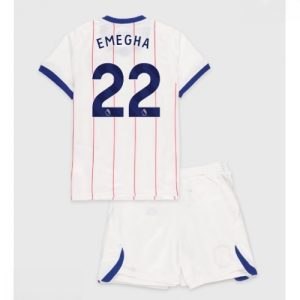 Echipament fotbal Chelsea Emmanuel Emegha #22 Tricou Treilea 2026-27 pentru copii şi pantaloni