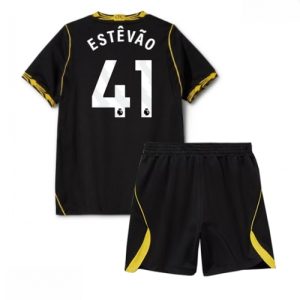 Echipament fotbal Chelsea Estevao Willian #41 Tricou Deplasare 2026-27 pentru copii şi pantaloni