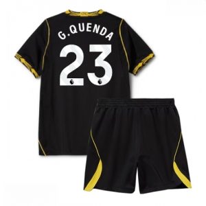 Echipament fotbal Chelsea Geovany Quenda #23 Tricou Deplasare 2026-27 pentru copii şi pantaloni