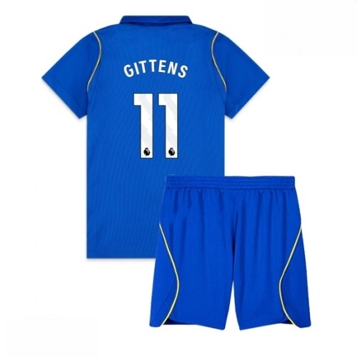 Echipament fotbal Chelsea Jamie Gittens #11 Tricou Acasa 2026-27 pentru copii şi pantaloni 1 Echipament fotbal Chelsea Jamie Gittens #11 Tricou Acasa 2026-27 pentru copii şi pantaloni