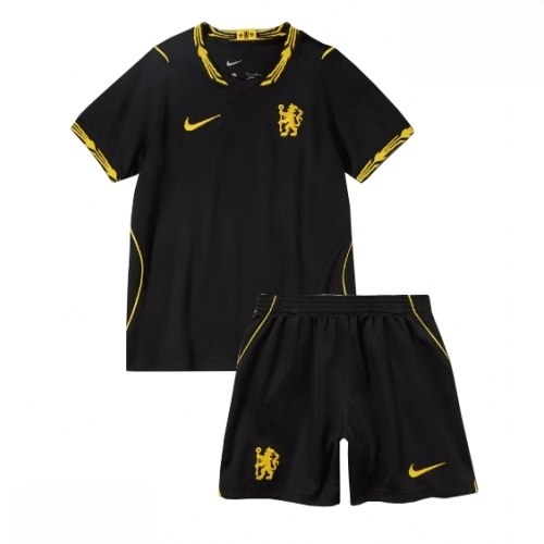 Echipament fotbal Chelsea Jamie Gittens #11 Tricou Deplasare 2026-27 pentru copii şi pantaloni 2 Echipament fotbal Chelsea Jamie Gittens #11 Tricou Deplasare 2026-27 pentru copii şi pantaloni - imagine 2