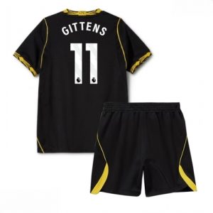 Echipament fotbal Chelsea Jamie Gittens #11 Tricou Deplasare 2026-27 pentru copii şi pantaloni