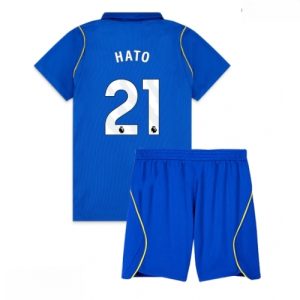 Echipament fotbal Chelsea Jorrel Hato #21 Tricou Acasa 2026-27 pentru copii şi pantaloni