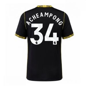 Echipament fotbal Chelsea Josh Acheampong #34 Tricou Deplasare 2026-27 pentru bărbați