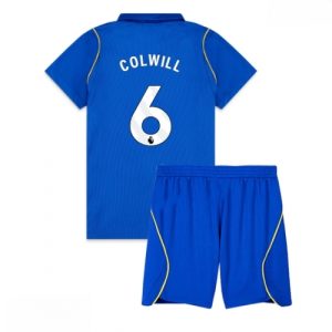 Echipament fotbal Chelsea Levi Colwill #6 Tricou Acasa 2026-27 pentru copii şi pantaloni
