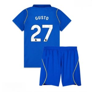 Echipament fotbal Chelsea Malo Gusto #27 Tricou Acasa 2026-27 pentru copii şi pantaloni