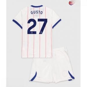 Echipament fotbal Chelsea Malo Gusto #27 Tricou Treilea 2026-27 pentru copii şi pantaloni