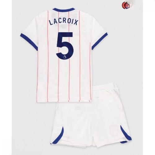 Echipament fotbal Chelsea Maxence Lacroix #5 Tricou Treilea 2026-27 pentru copii şi pantaloni 1 Echipament fotbal Chelsea Maxence Lacroix #5 Tricou Treilea 2026-27 pentru copii şi pantaloni