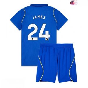Echipament fotbal Chelsea Reece James #24 Tricou Acasa 2026-27 pentru copii şi pantaloni