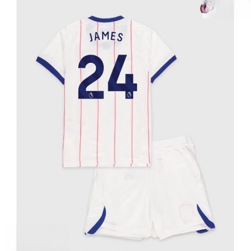 Echipament fotbal Chelsea Reece James #24 Tricou Treilea 2026-27 pentru copii şi pantaloni 1 Echipament fotbal Chelsea Reece James #24 Tricou Treilea 2026-27 pentru copii şi pantaloni