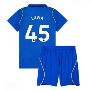 Echipament fotbal Chelsea Romeo Lavia #45 Tricou Acasa 2026-27 pentru copii şi pantaloni