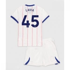 Echipament fotbal Chelsea Romeo Lavia #45 Tricou Treilea 2026-27 pentru copii şi pantaloni