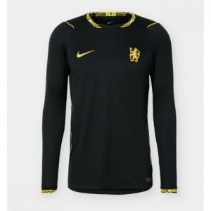 Echipament fotbal Chelsea Tricou Acasa 2026-27 negru maneca lunga