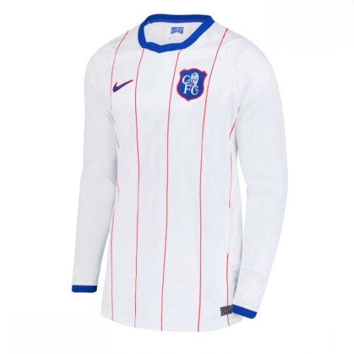 Echipament fotbal Chelsea Tricou Treilea 2026-27 alb maneca lunga 1 Echipament fotbal Chelsea Tricou Treilea 2026-27 alb maneca lunga