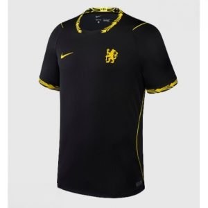 Echipament fotbal Chelsea Tricou Deplasare 2026-27 negru pentru bărbați