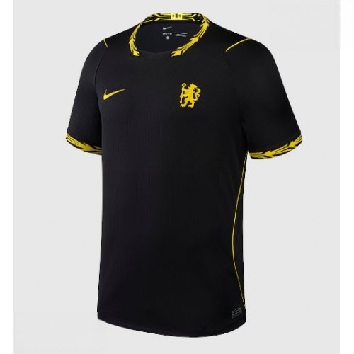 Echipament fotbal Chelsea Tricou Deplasare 2026-27 negru pentru bărbați 1 Echipament fotbal Chelsea Tricou Deplasare 2026-27 negru pentru bărbați