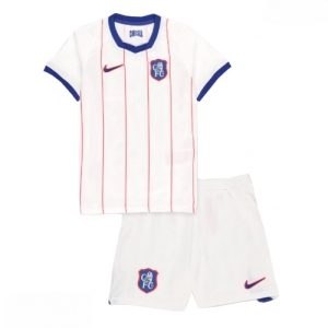 Echipament fotbal Chelsea Tricou Treilea 2026-27 alb pentru copii şi pantaloni