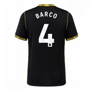 Echipament fotbal Chelsea Valentin Barco #4 Tricou Deplasare 2026-27 pentru bărbați