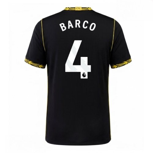 Echipament fotbal Chelsea Valentin Barco #4 Tricou Deplasare 2026-27 pentru bărbați 1 Echipament fotbal Chelsea Valentin Barco #4 Tricou Deplasare 2026-27 pentru bărbați