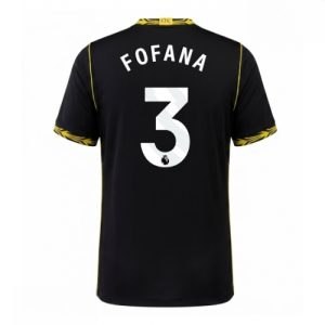 Echipament fotbal Chelsea Wesley Fofana #3 Tricou Deplasare 2026-27 pentru bărbați