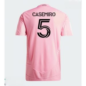 Echipament fotbal Inter Miami Casemiro #5 Tricou Acasa 2026-27 pentru bărbați