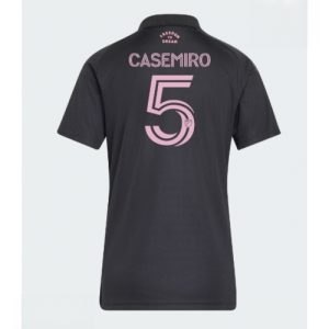Echipament fotbal Inter Miami Casemiro #5 Tricou Deplasare 2026-27 pentru femei pentru bărbați
