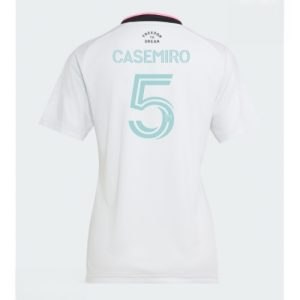 Echipament fotbal Inter Miami Casemiro #5 Tricou Treilea 2026-27 pentru femei pentru bărbați
