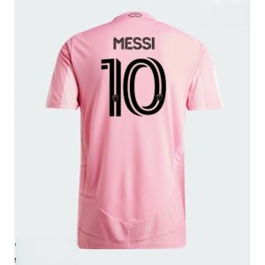 Echipament fotbal Inter Miami Lionel Messi #10 Tricou Acasa 2026-27 pentru bărbați